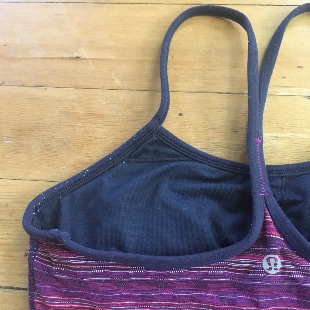 Lululemon Purple Power Y Tank 6 - Picture 5 of 6